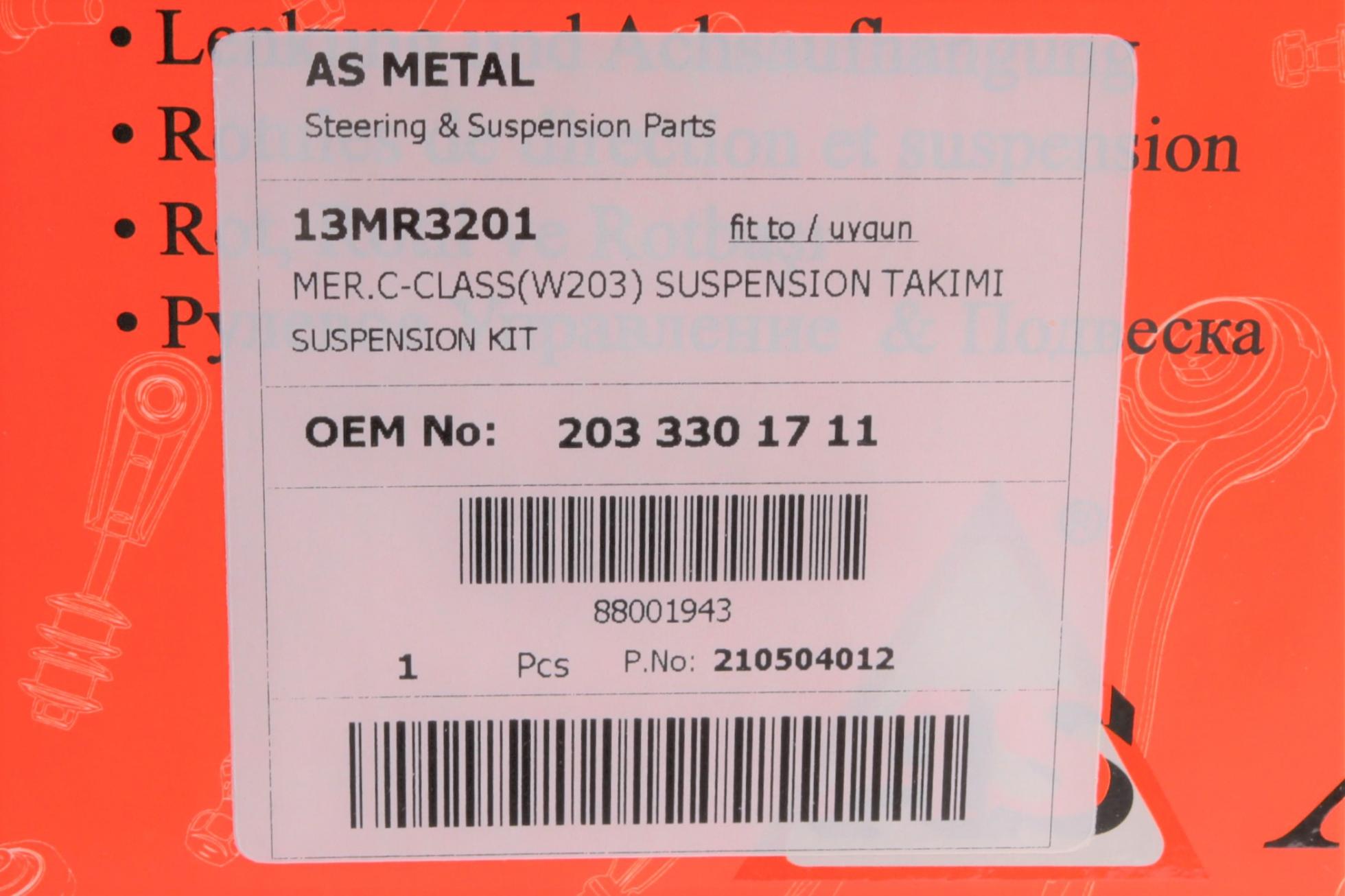 13MR3201 AS METAL